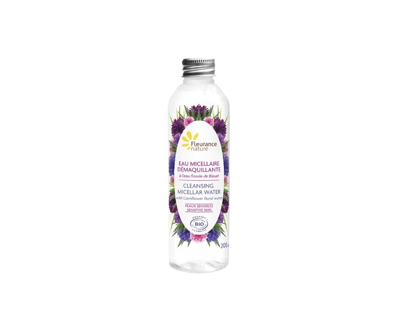 Agua Micelar Desmaquillante Bio Con Aciano 200 ml Fleurance Nature