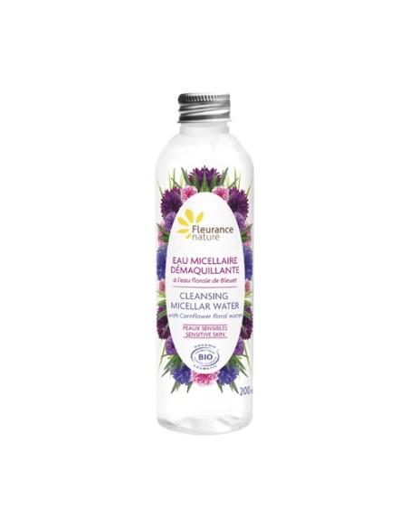 Agua Micelar Desmaquillante Bio Con Aciano 200 ml Fleurance Nature