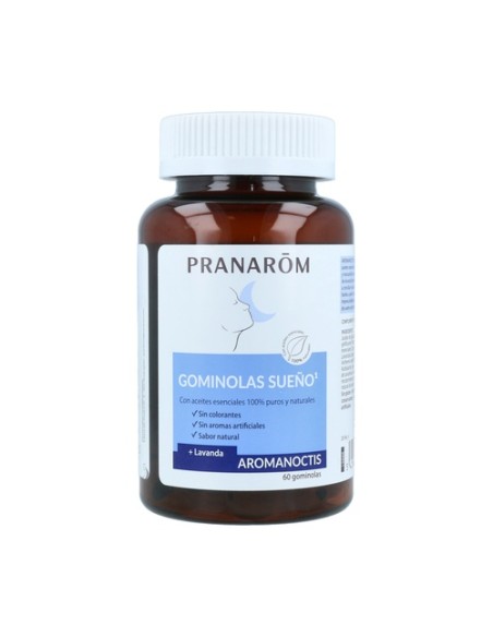 Gominolas sueño 60 gominolas Pranarom
