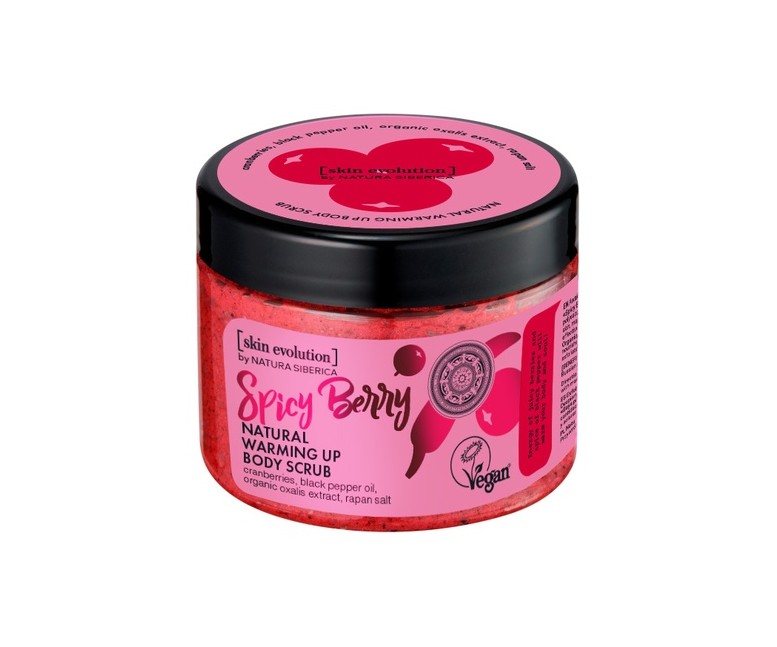 Exfoliante corporal templado Spicy Berry 300 ml Natura Siberica
