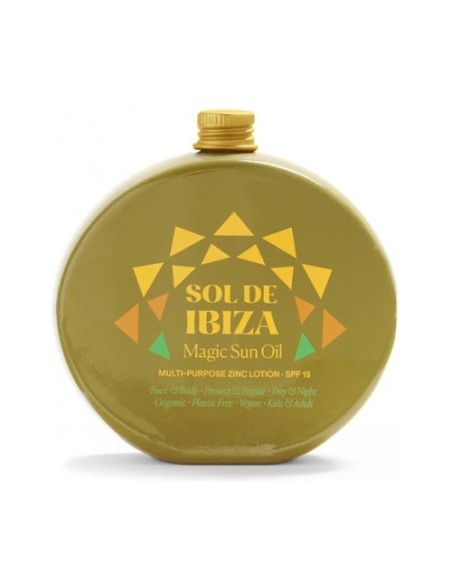Sérum mágico aceite-loción multiusos protege y repara SPF15 30 ml de sérum Sol de Ibiza
