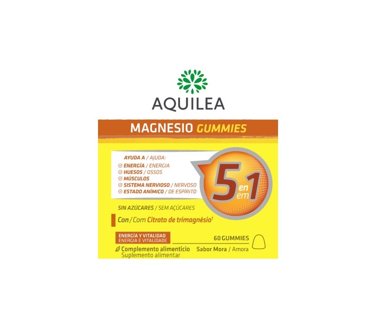 Aquilea Magnesio Gummies 60 gominolas Aquilea