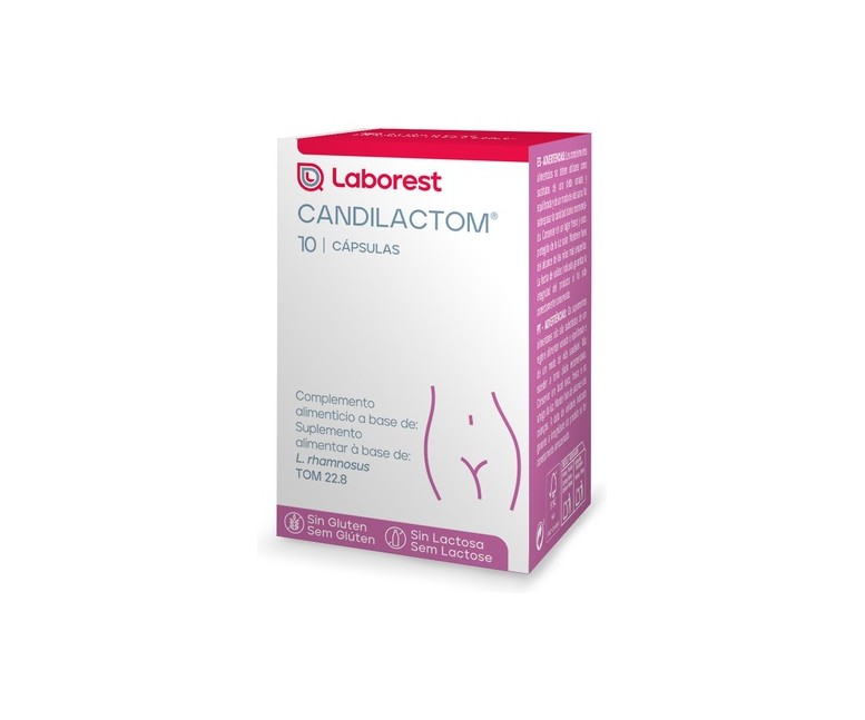 Candilactom 10 cápsulas Laborest