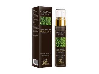Aceite calmante para masaje de argán con tomillo