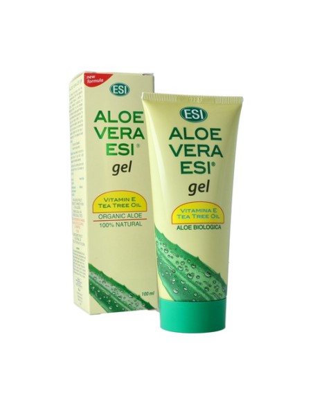 Aloe vera gel con árbol del té 100 ml ESI
