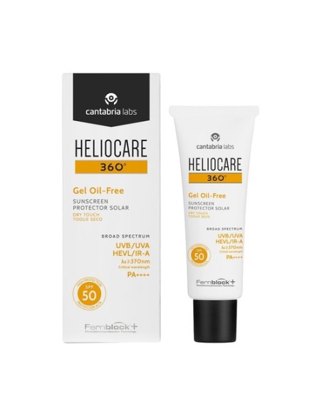 Gel Oil Free Dry Touch 360º SPF50 50 ml de gel Heliocare