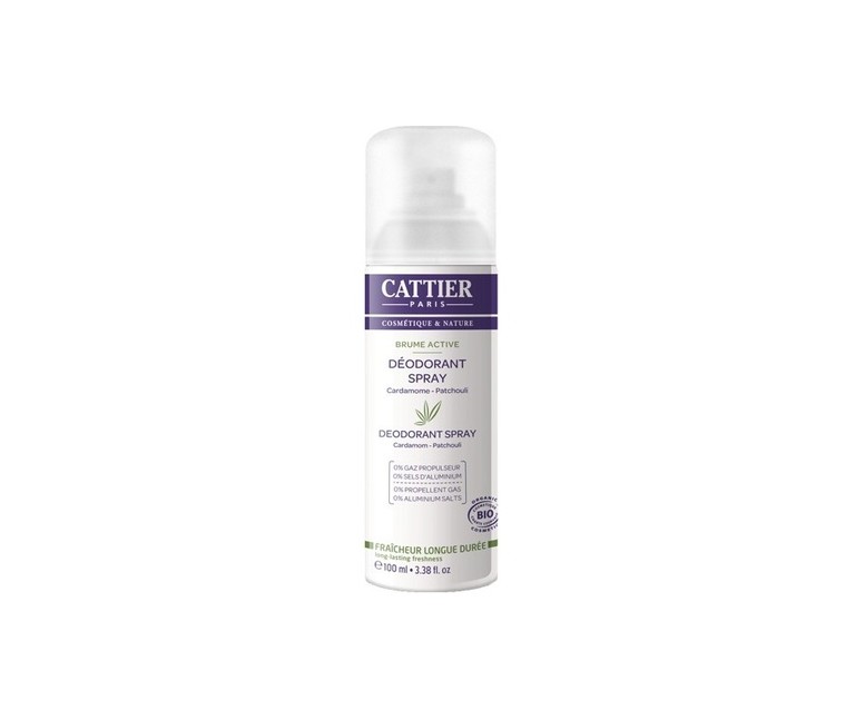 Desodorante Brume Active Mujer Spray 100 ml Cattier