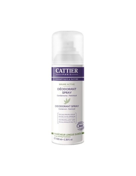 Desodorante Brume Active Mujer Spray 100 ml Cattier