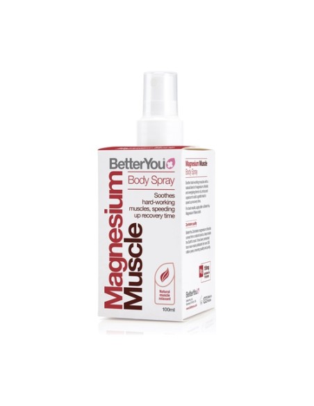 Spray Corporal Magnesio para Músculos 100 ml Better You