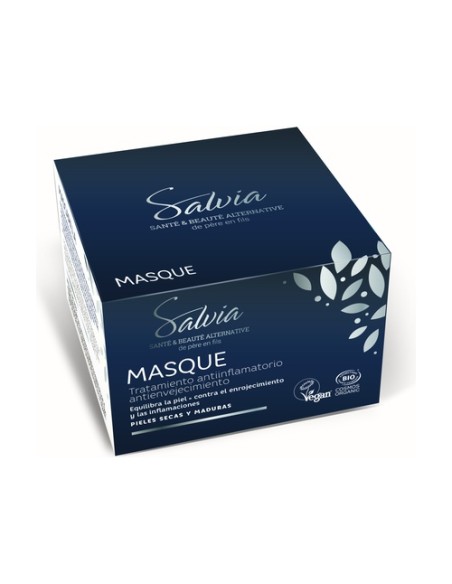 Mascarilla Antiedad Revitalizante 50 ml Salvia