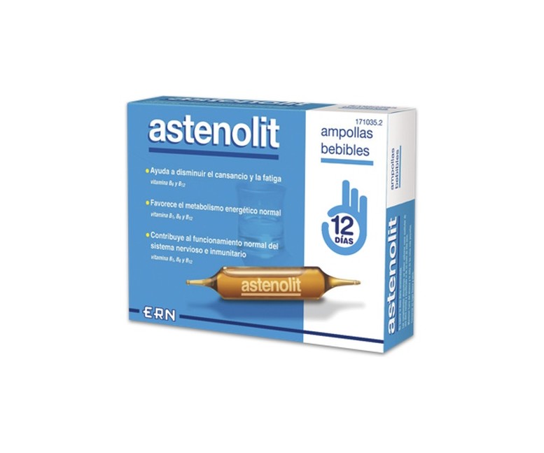 Astenolit 12 ampollas Astenolit