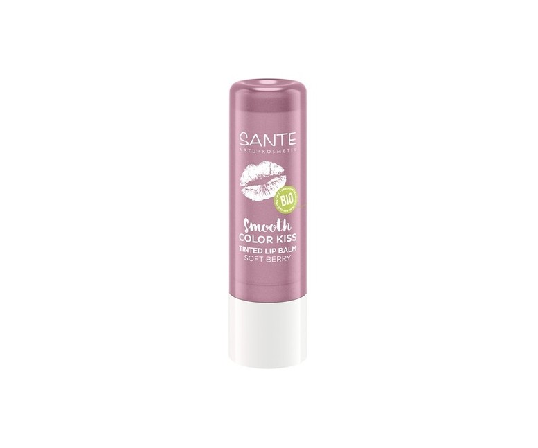 Bálsamo labial color kiss 02 soft berry 4,8 g Sante