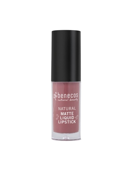 Lápiz labial líquido mate rosewood romance 5 ml Benecos