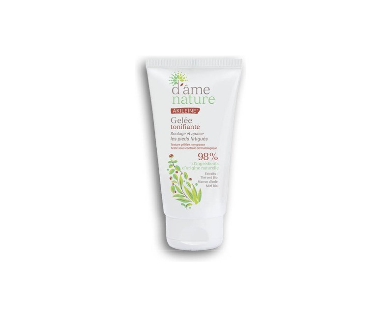Gel tonificante pies cansados 75 ml de gel D'Ame Nature