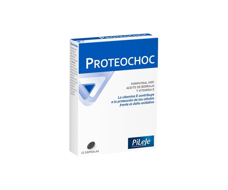 Proteochoc antioxidante 12 cápsulas Pileje