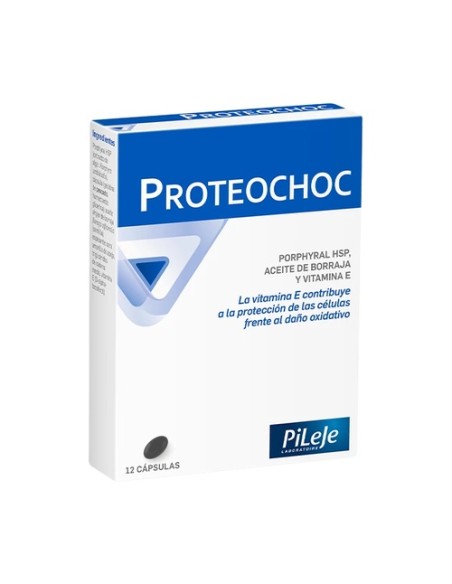 Proteochoc antioxidante 12 cápsulas Pileje