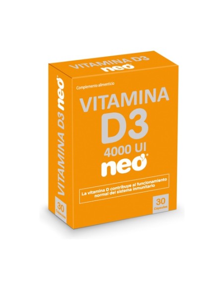 Vitamina D3 Neo 30 cápsulas Neo