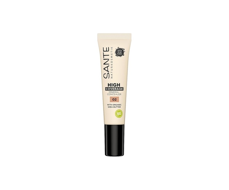Corrector mineral alta cobertura 02 warm beige 15 ml de crema Sante