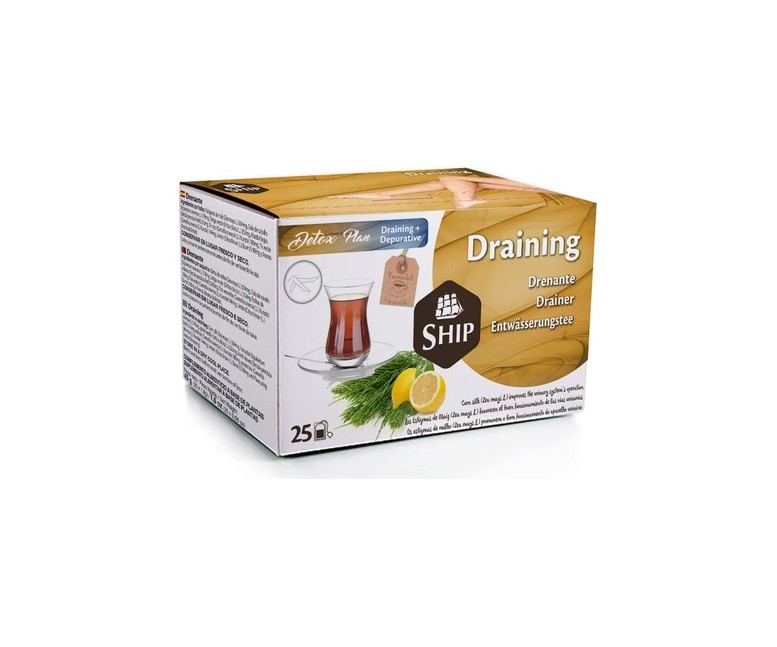 Infusión drenante 25 bolsitas infusoras ship