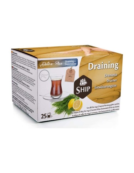 Infusión drenante 25 bolsitas infusoras ship