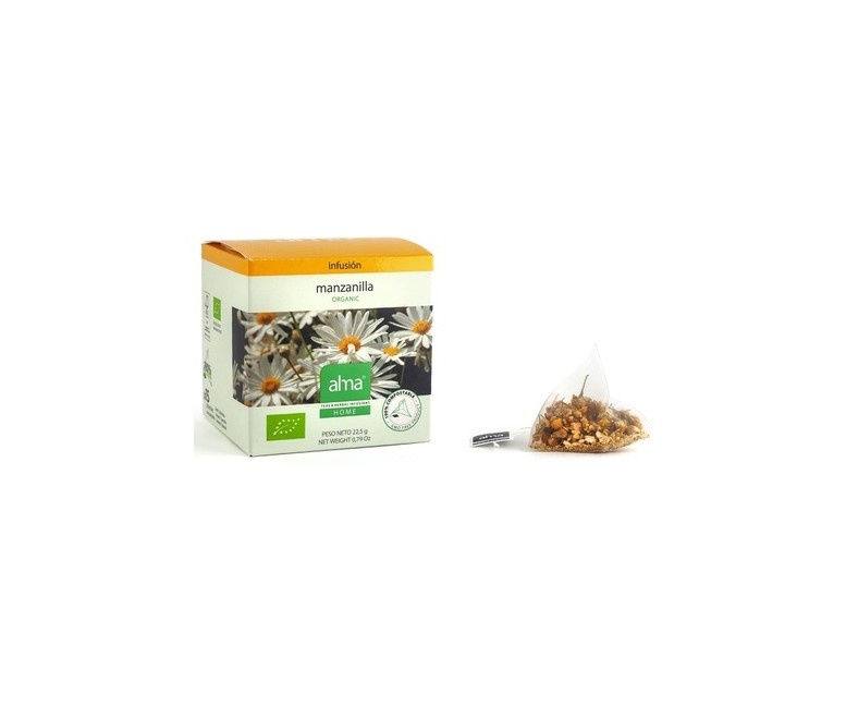 Infusión manzanilla 15 unidades de 1.5 g Alma Home
