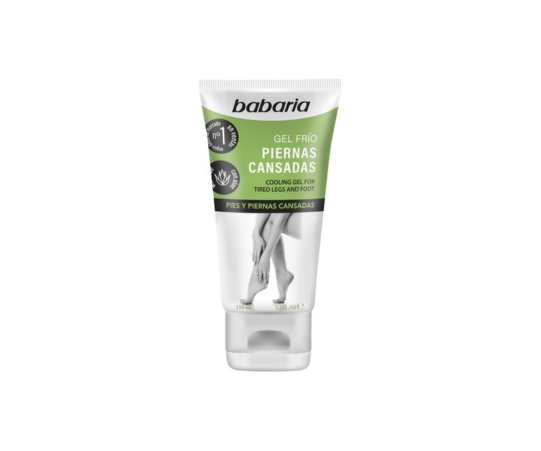 Gel frío pies y piernas cansadas 150 ml de gel Babaria