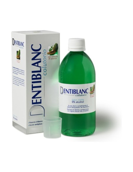 Dentiblanc Colutorio 500 ml (Menta) Laboratorios Viñas