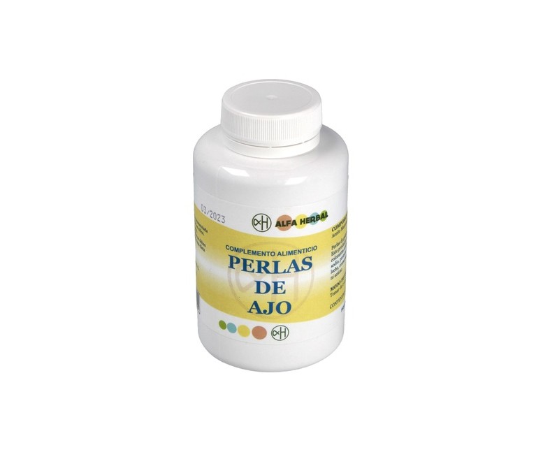 Aceite de ajo 180 perlas Alfa Herbal
