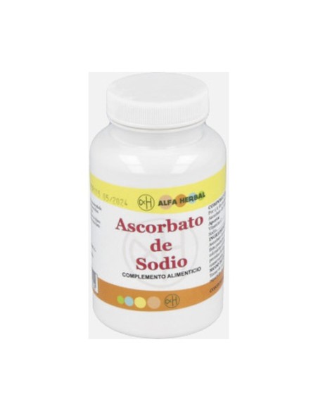 Ascorbato sodico polvo 250 g de polvo Alfa Herbal