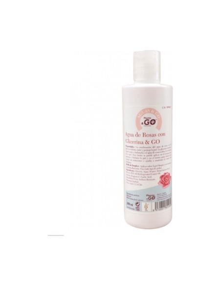 Agua de rosas + glicerina 250 ml Pharma & Go