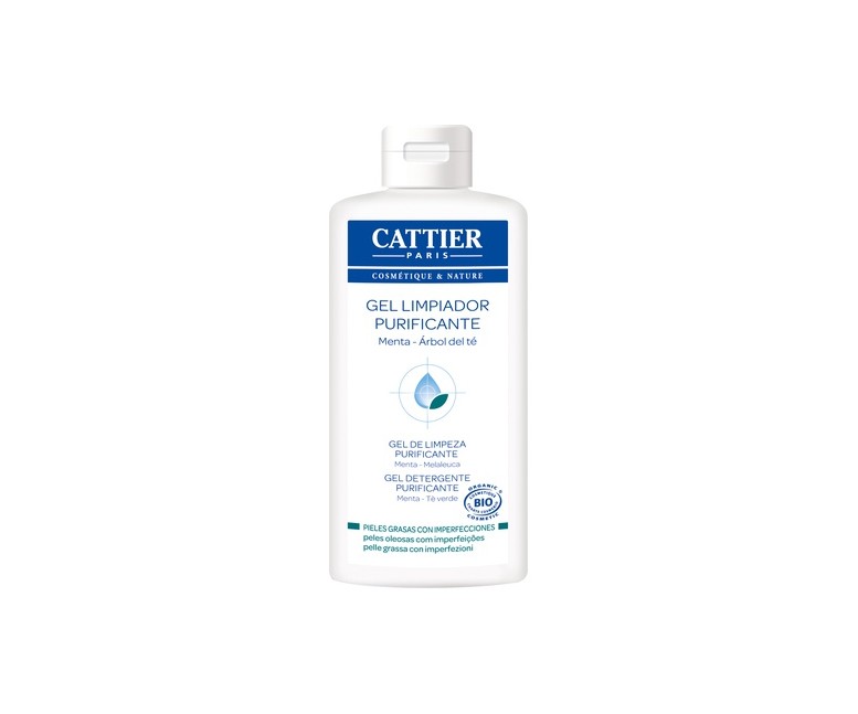 Gel Limpiador Purificante con Tea Tree 200 ml Cattier