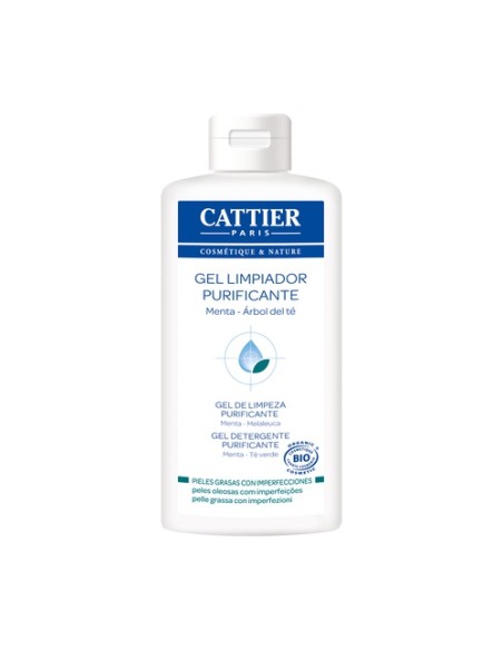 Gel Limpiador Purificante con Tea Tree 200 ml Cattier