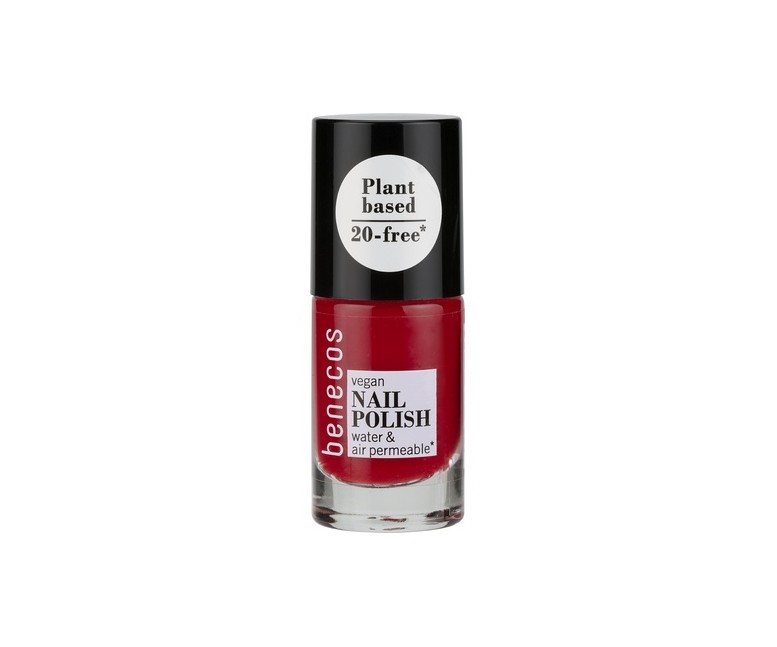 Esmalte de uñas rojo rojo vintage 5 ml Benecos
