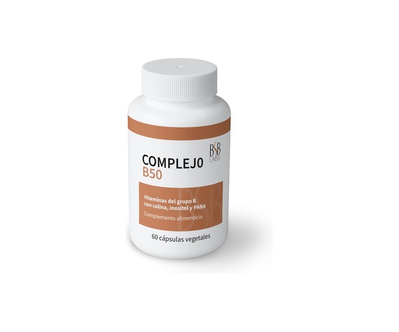 Complejo B-50 60 cápsulas vegetales BSB Labs