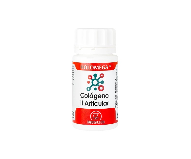 Holomega colágeno articular II 50 cápsulas de 590mg Equisalud