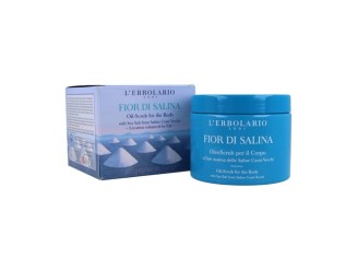 Flor salina exfoliante para el cuerpo