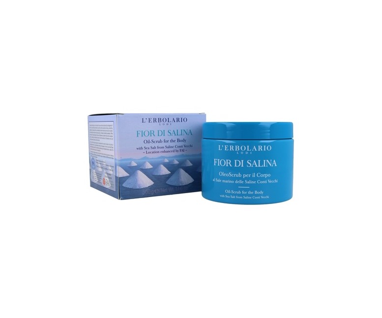 Flor salina exfoliante para el cuerpo 500 g de polvo L'Erbolario