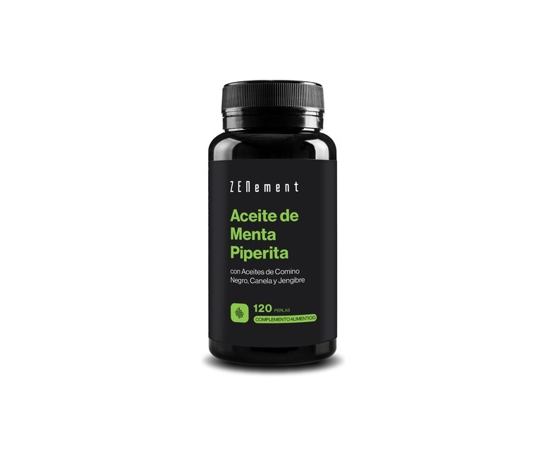Aceite de Menta piperita 120 perlas Zenement