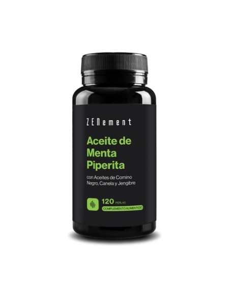 Aceite de Menta piperita 120 perlas Zenement