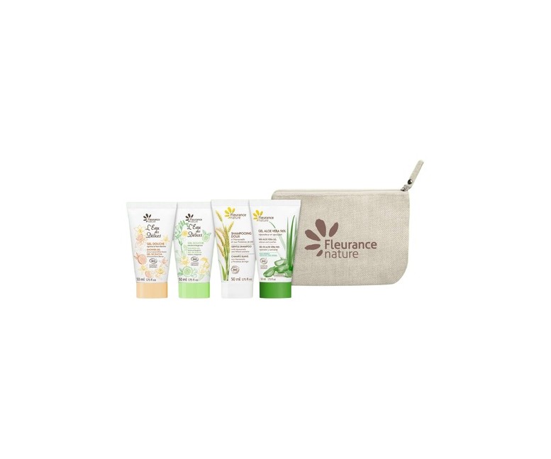 Pack regalo neceser cuotidiano 4 unidades de 50ml Fleurance Nature