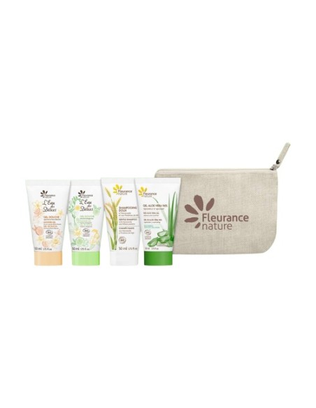 Pack regalo neceser cuotidiano 4 unidades de 50ml Fleurance Nature