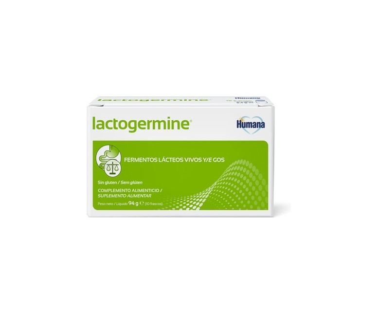 Lactogermine® (fermentos lácteos vivos) 10 unidades Humana