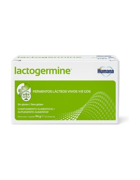Lactogermine® (fermentos lácteos vivos) 10 unidades Humana