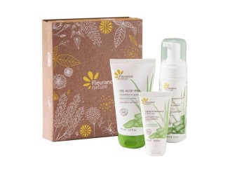 Pack regalo aloe vera: espuma limpiadora + gel + crema...