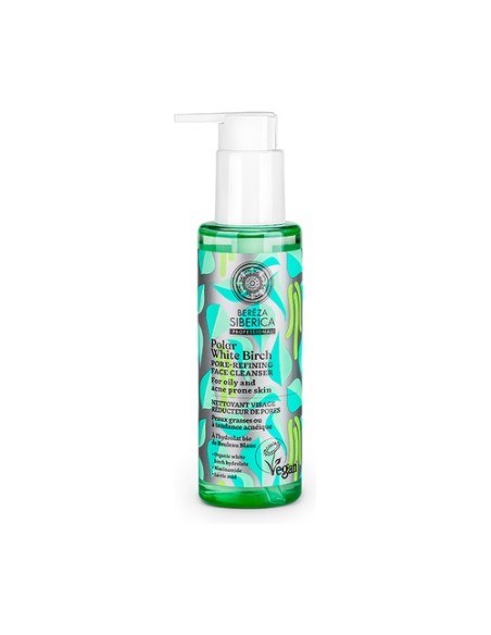 Limpiador facial refinador de poros Bereza 145 ml Natura Siberica