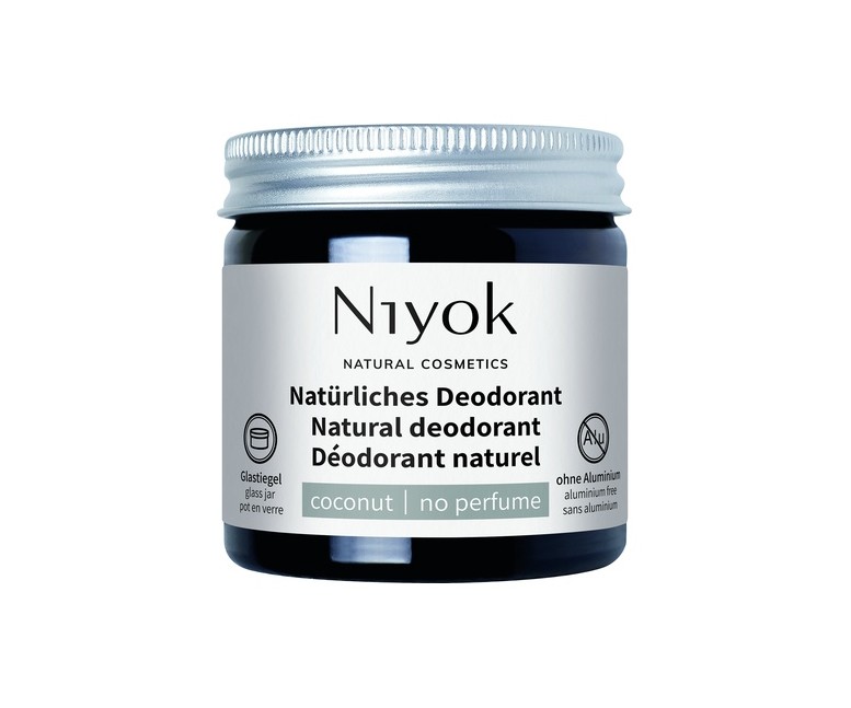 Desodorante + antitranspirante sin perfume 40 ml Niyok