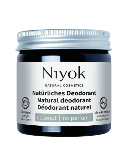Desodorante + antitranspirante sin perfume 40 ml Niyok