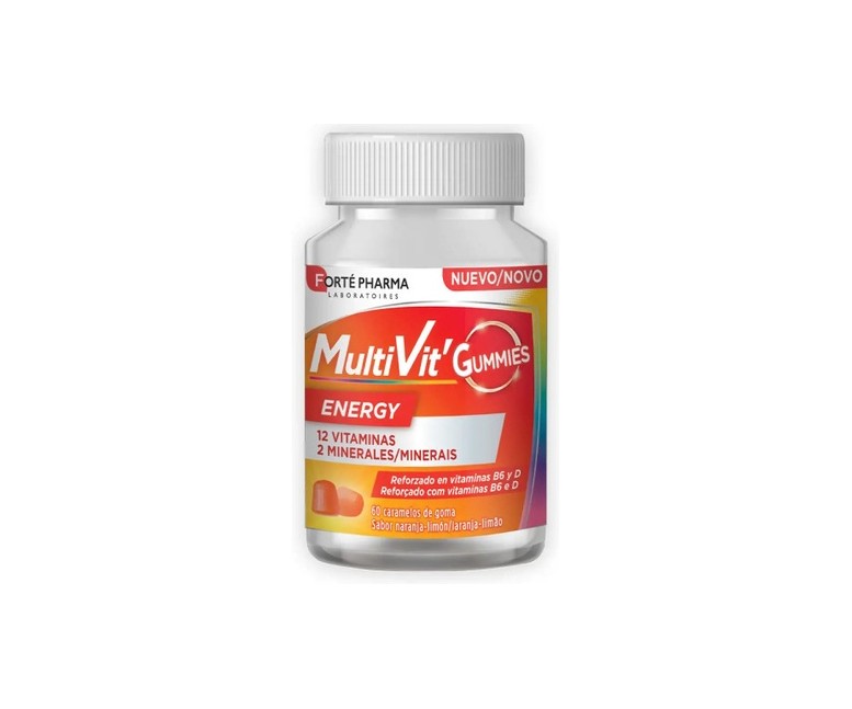 Multivit gummies 60 gominolas Forté Pharma