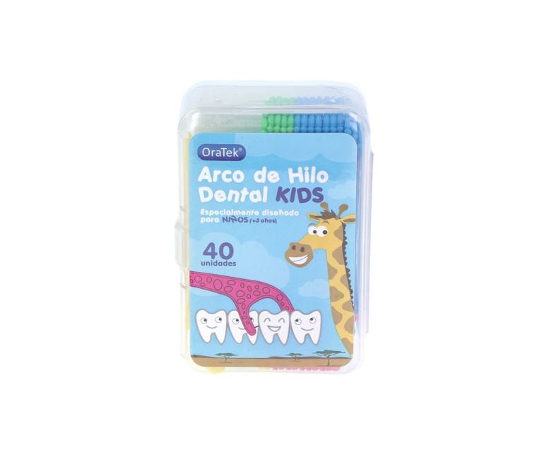 Arco hilo dental kids caja 40 unidades Oratek
