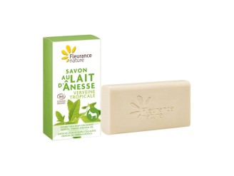Jabón de leche de burra con Aceite esencial de verbena...